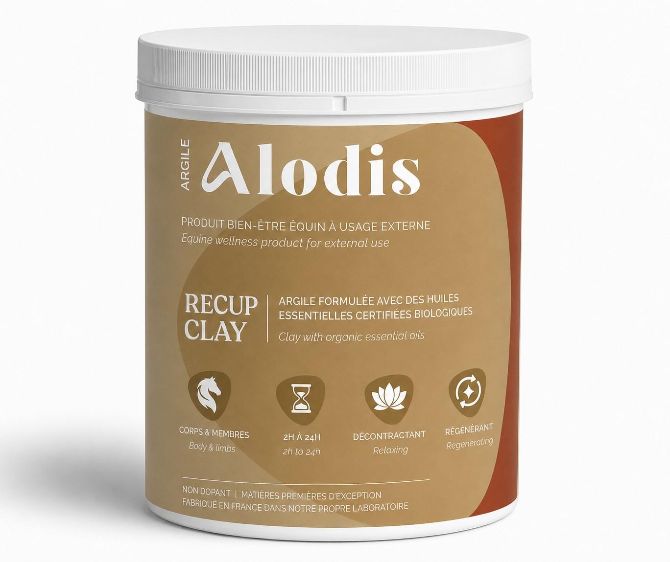 Cheval au galop dans un pré, soins naturels Alodis